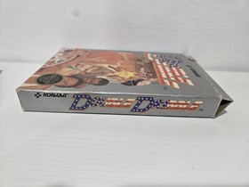 Doble regate (NES, Konami 1987) en caja original con caja aut&eacute;ntica, manual y cartucho