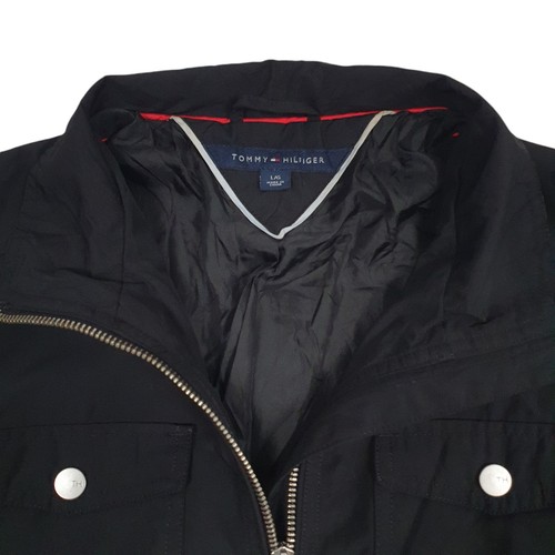 TOMMY HILFIGER Windbreaker Jacket Coat Womens L - Picture 2 of 8