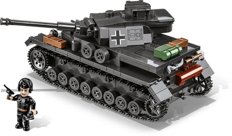COBI Company of Heroes 3 Panzer IV Ausf. G.Tank Building Block Model Set # 3045 - Image 4 of 4