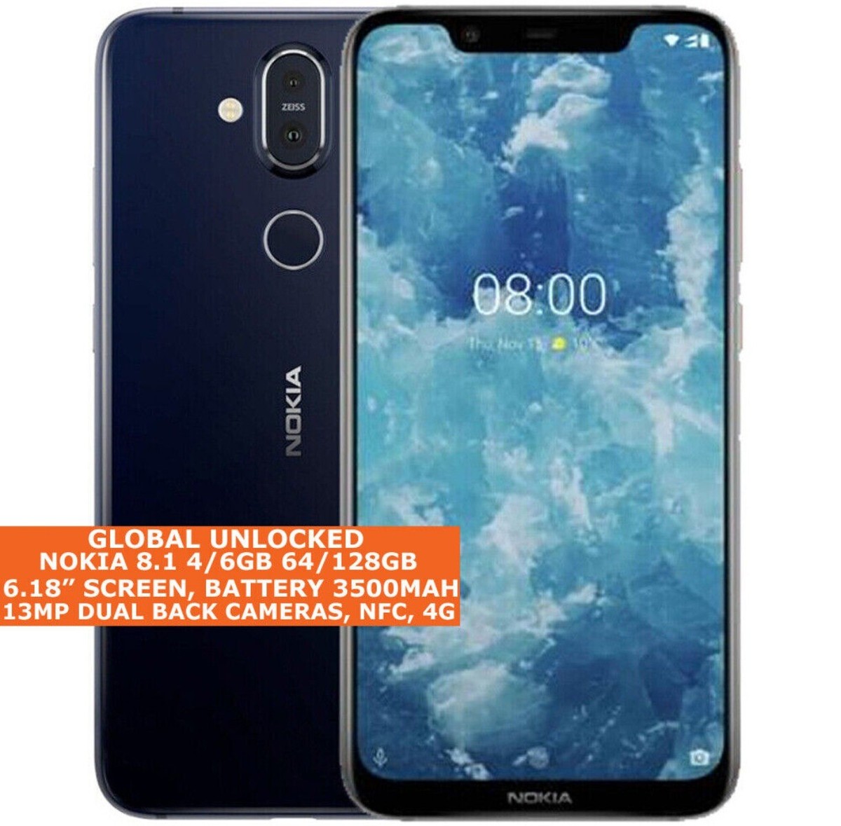 ★レア！海外版 Nokia 8.1 ☆レア！海外版 Nokia 8.1 - メルカリ