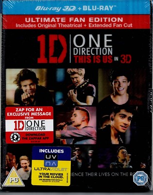 ONE DIRECTION (Blu-ray 3D) This Is Us in Harry New