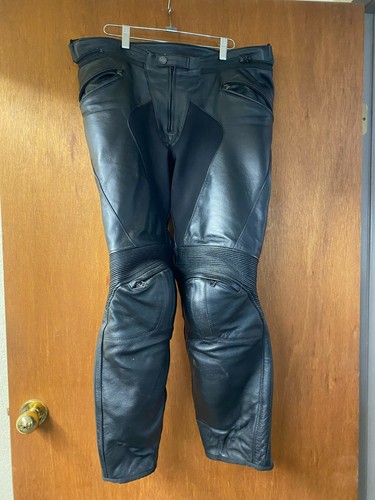 Leather Motorcycle Riding Pants 