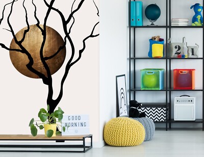 3D Black Branches A288 Wallpaper Wall Mural Self-adhesive Boris Draschoff Amy