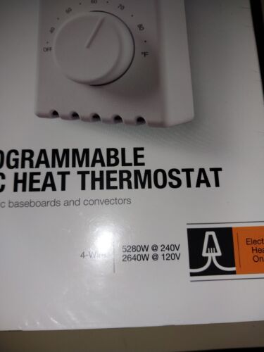 honeywell non-programmable electric heat thermostat NEW UNOPENED - Picture 2 of 9