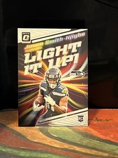 2023 Donruss Optic Roschon Johnson Silver Holo Prizm #217 Rated Rookie Bears