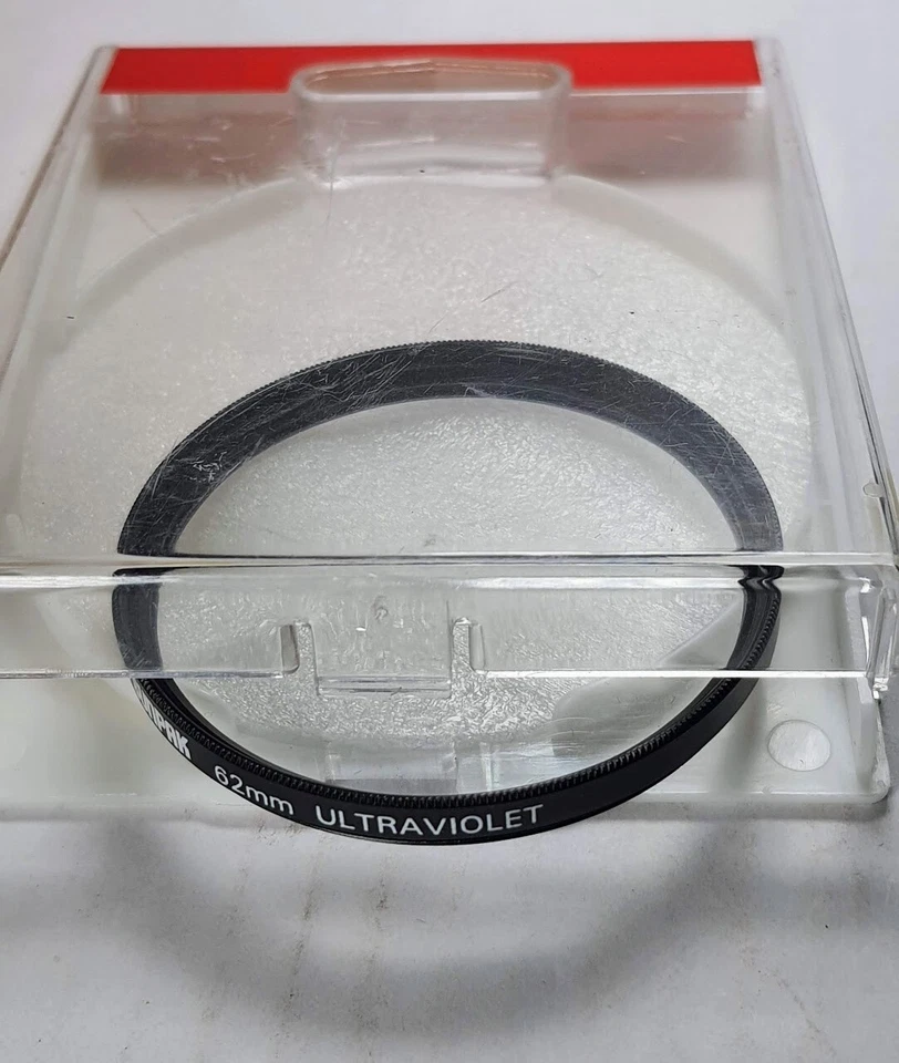 62mm Genuine UV Glass Lens Protector Filter Japan Safety 62 mm Protection - Image 2 of 2