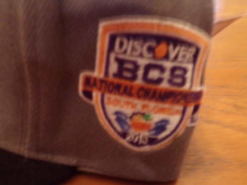 UNIVERSITY of NOTRE DAME Fighting Irish 2013 BCS Hat SnapBack OSFM $29.99 NWT - Picture 4 of 13