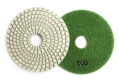 4''Diamond Polishing PadsPremium Quality for Quartz Artificial Stone SandingDiscs