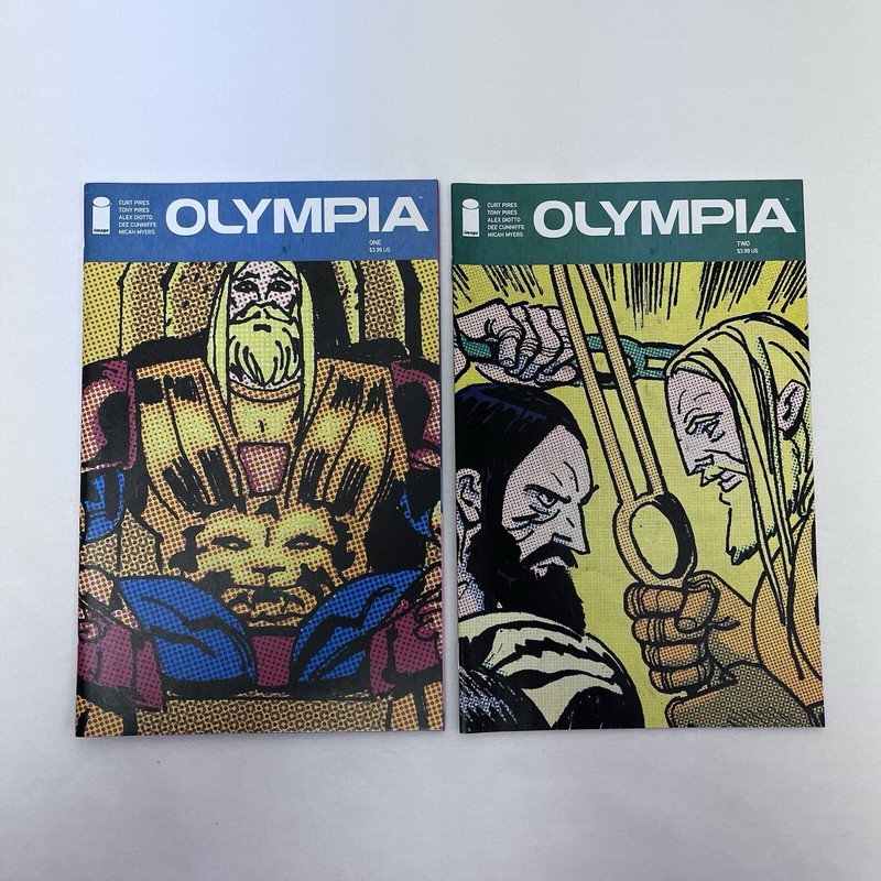 Olympia Issue #1-2 Comic Book Lot of 2 (2019 Image) First Issue Fiction Collect