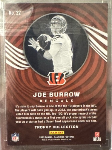 Joe Burrow Illusions 2023 Trophy Collection /10 - Picture 2 of 2