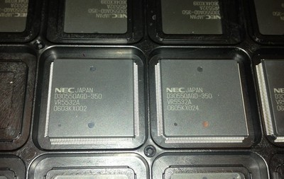 100 units NEC VR5500A MIPS compatible 64-bit RISC microprocessor D30550AGD-350 