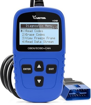 VDIAGTOOL VD10 OBD2 Scanner Auto Codeleser Motor Diagnosegerät Fehlercode Re