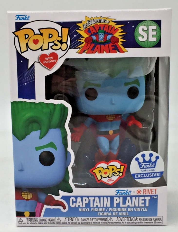Funko POP! Animation: Captain Planet - Linka - Figura In Vinile Da Collezione 9,5 Cm - Merchandising Ufficiale
