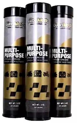 Lubrimatic Grease  Multi-Purpose Lithium Grease- 3pc. 3 oz. each