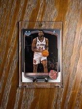 2025-26 Bowman Basketball Chrome U #BCP-22 Zuby Ejiofor St. John’s Plus Base!