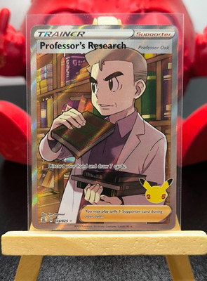 Professor's Research CEL 024 Pokémon Celebrations Fullart Karte