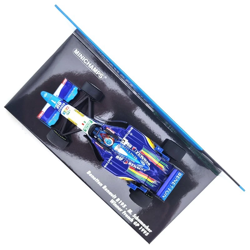 1995 Michael Schumacher Benetton Renault B195 vainqueur du GP de France - 1/4... - Photo 3/4