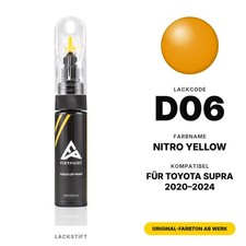 Lackstift Für Toyota Supra D06 Nitro Yellow Set Original Auto Lack Farbe
