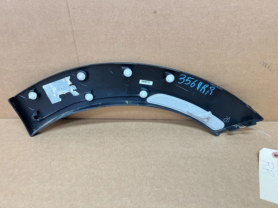16-24 MINI COOPER CLUBMAN REAR RIGHT QUARTER FENDER FLARE TRIM MOLDING LOT3564 - Image 3 of 4