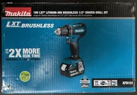 Makita XFD131 18V LXT Lithium Variable Speed 1/2" Cordless Driver Drill Kit 3.0A