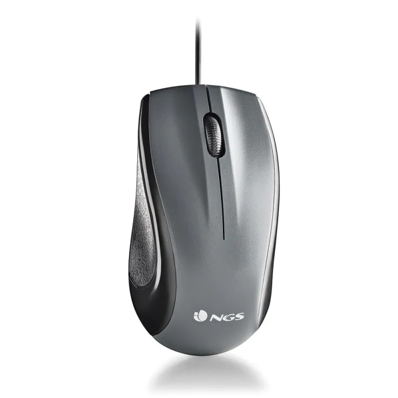 Souris NGS Mist Filaire USB 800 DPI Noir Ergonomique 3 Boutons - Image 5