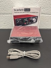 Focusrite Scarlett Solo Digital Recording Interface