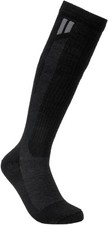 New Hollow Wide Calf Compression Alpaca Socks Black X-Large Men 13-15
