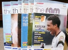 Darby County, The Ram football programmes X6 2006/07 collections / bulk lots