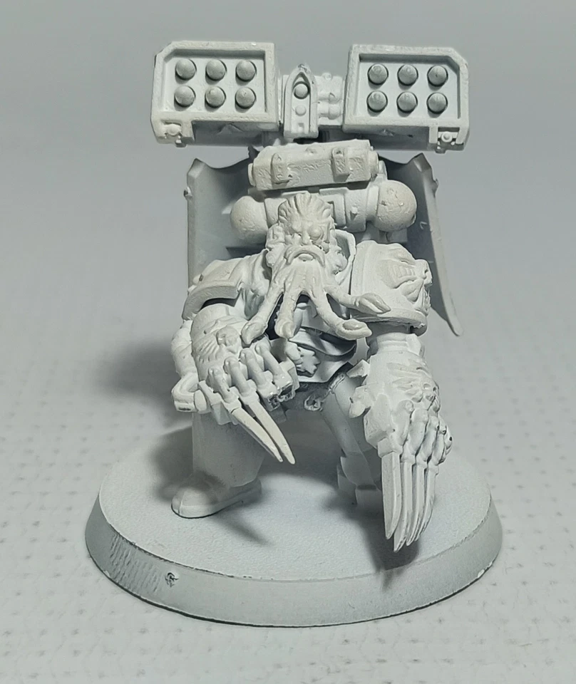 WARHAMMER 40K SPACE WOLVES WOLF GUARD TERMINATOR MINIATURE ASSEMBLED PRIMED - Image 3 of 4