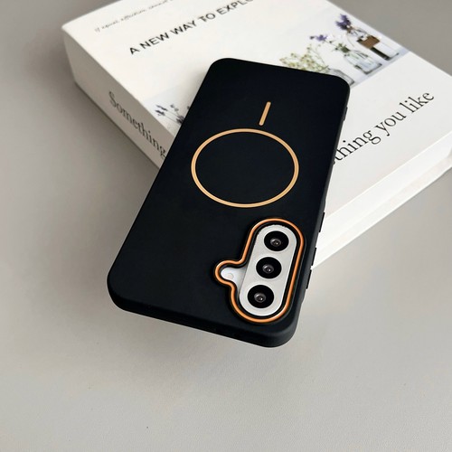 For Samsung Galaxy A16 A26 A36 A55 Magnetic Matte Shockproof Soft Silicone Case - Picture 7 of 12