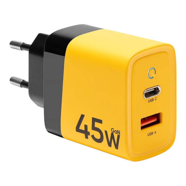 45W USB-C SchnellladegeräT Tactical Microgrid Gan 45W Yellow Netzteil Usb A-image