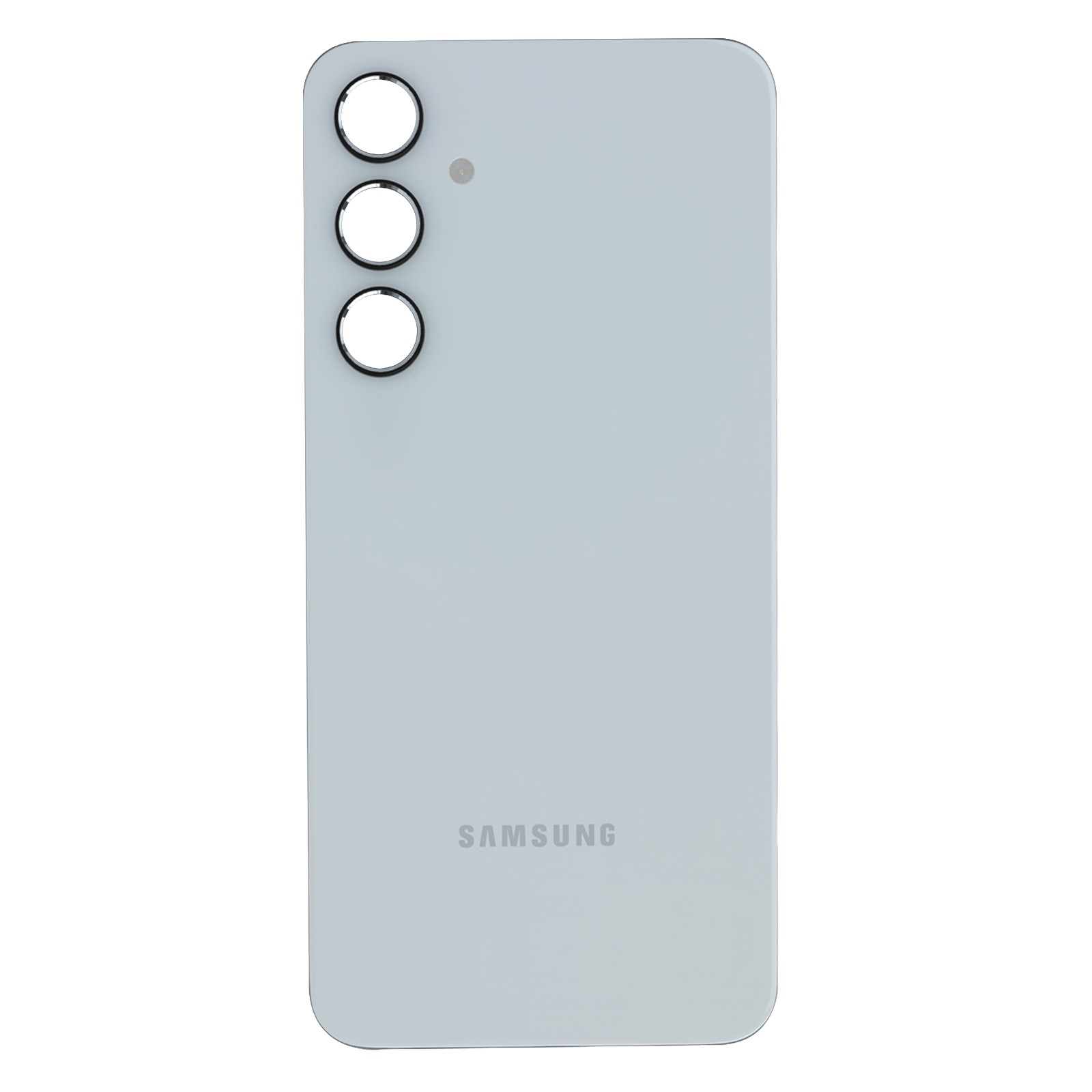 Vitre arrière Galaxy A55 bleu Clappio : pièce détachée de panneau dorsal en verre