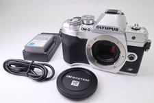 Olympus OM-D E-M10 Mark IV Mirrorless Camera - Silver  Body Only Fast Shipping