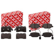 FEBI BREMSBELÄGE VORNE+HINTEN passend für Alfa Romeo Giulietta 940x