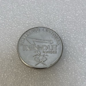 In N Out Burger Coin | eBay