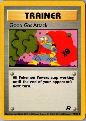 Pokemon Goop Gas Attack 78/82 Team Rocket Englisch
