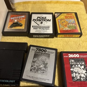 Vintage Atari 7800 PoSystem Video Game System. From estate Untested - Clean