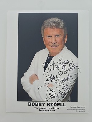 BOBBY RYDELL XXL FOTO 20x25 cm Autogramm Signiert Autograph Signed Original