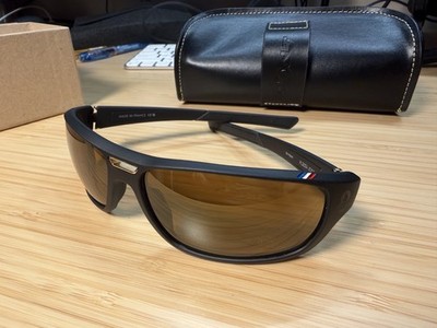 Vuarnet Sunglasses   Pure Brown Bronze Flash Lens   Made in France- Original Box