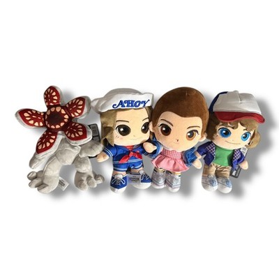 Stranger Things Plush 8 inch Soft Plush with Special Embroidery Set of 4 NWT