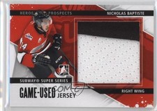 2013-14 ITG Heroes and Prospects Black Jersey /160 Nick Baptiste Nicholas 2a8
