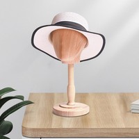 PerüCkenkopfhalter Zum AufhäNgen, PerüCkenfriseur, Mannequinkopf Aus Holz,