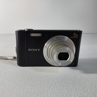 Sony Cyber-shot DSC-W800 20.1MP 5x Zoom Digital Camera + 512MB SD + Battery