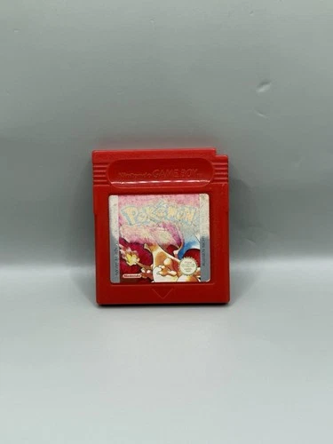 Pokémon ROT ORIGINAL Nintendo GameBoy Modul Spiel Game Pokemon Rote Edition