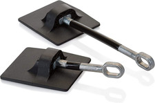 Refrigerator Door Lock without Padlock - Black
