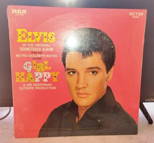 Elvis Presley - Girl Happy soundtrack LP  RCA Victor LSP-3338 SEALED
