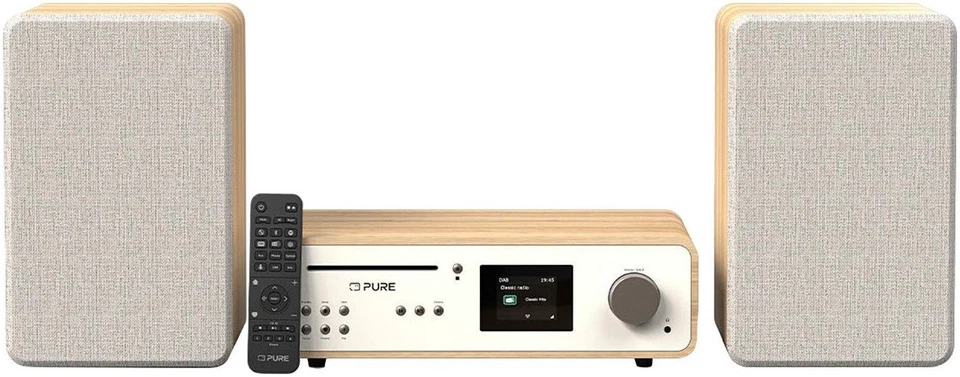 Pure Classic Stereo HiFi Music System, Internet Radio, DAB+ CD, Top in OVP - Bild 4 von 4