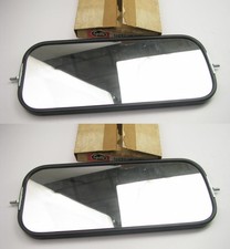 2 Grote 16092 West Coast Style Flat Ribbed Back Mirrors 7 X 16