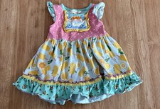 EUC Matilda Jane Brilliant Daydream Sweet Popsicle Tunic - Size 4