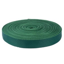 1 Inch Forest Green Polypro Webbing Closeout, 10 Yards